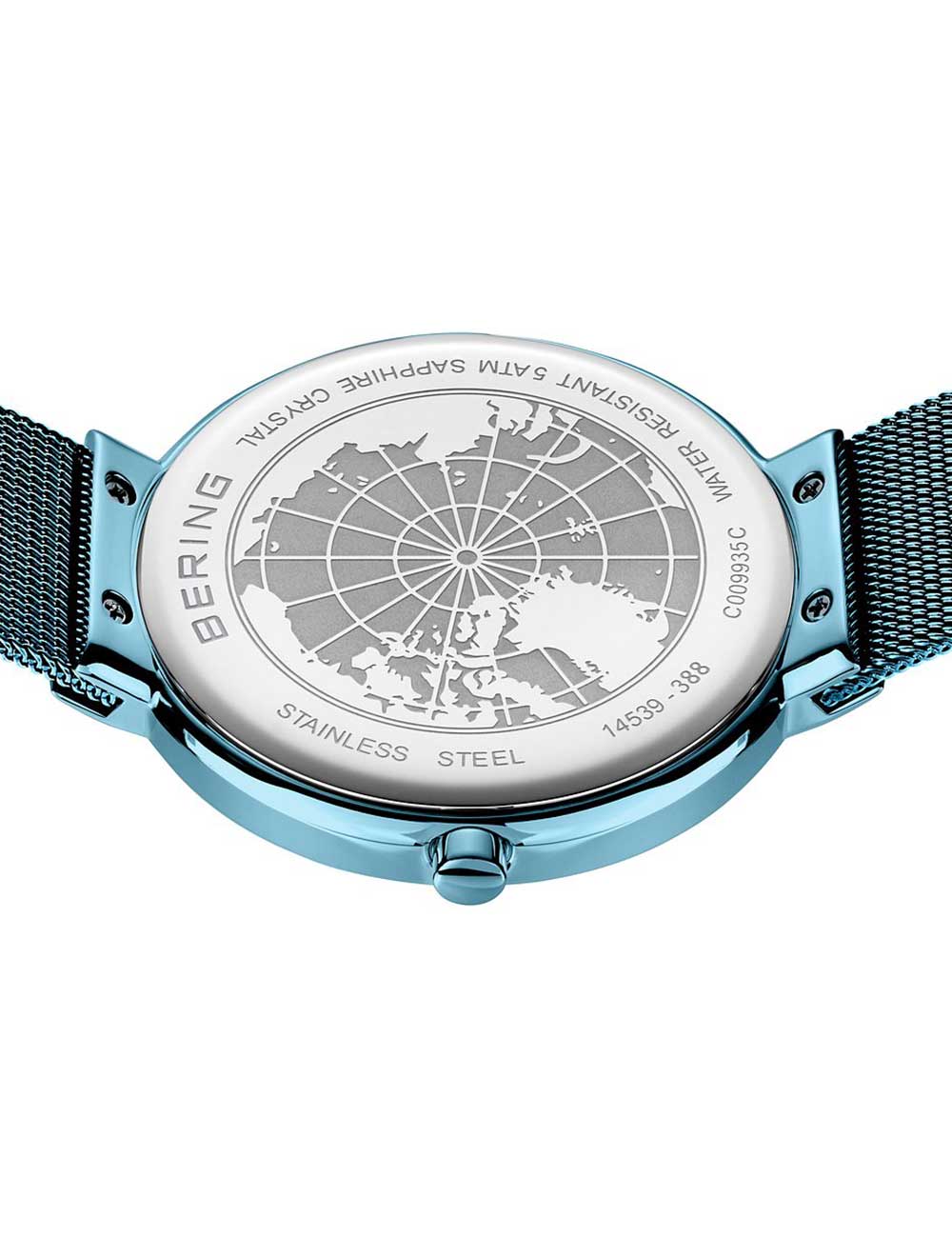 Bering 14539-388 Classic moteriškas laikrodis 39mm 5ATM