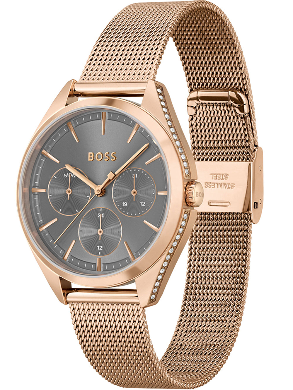 BOSS 1502639 Saya moteriškas laikrodis 38mm 3ATM