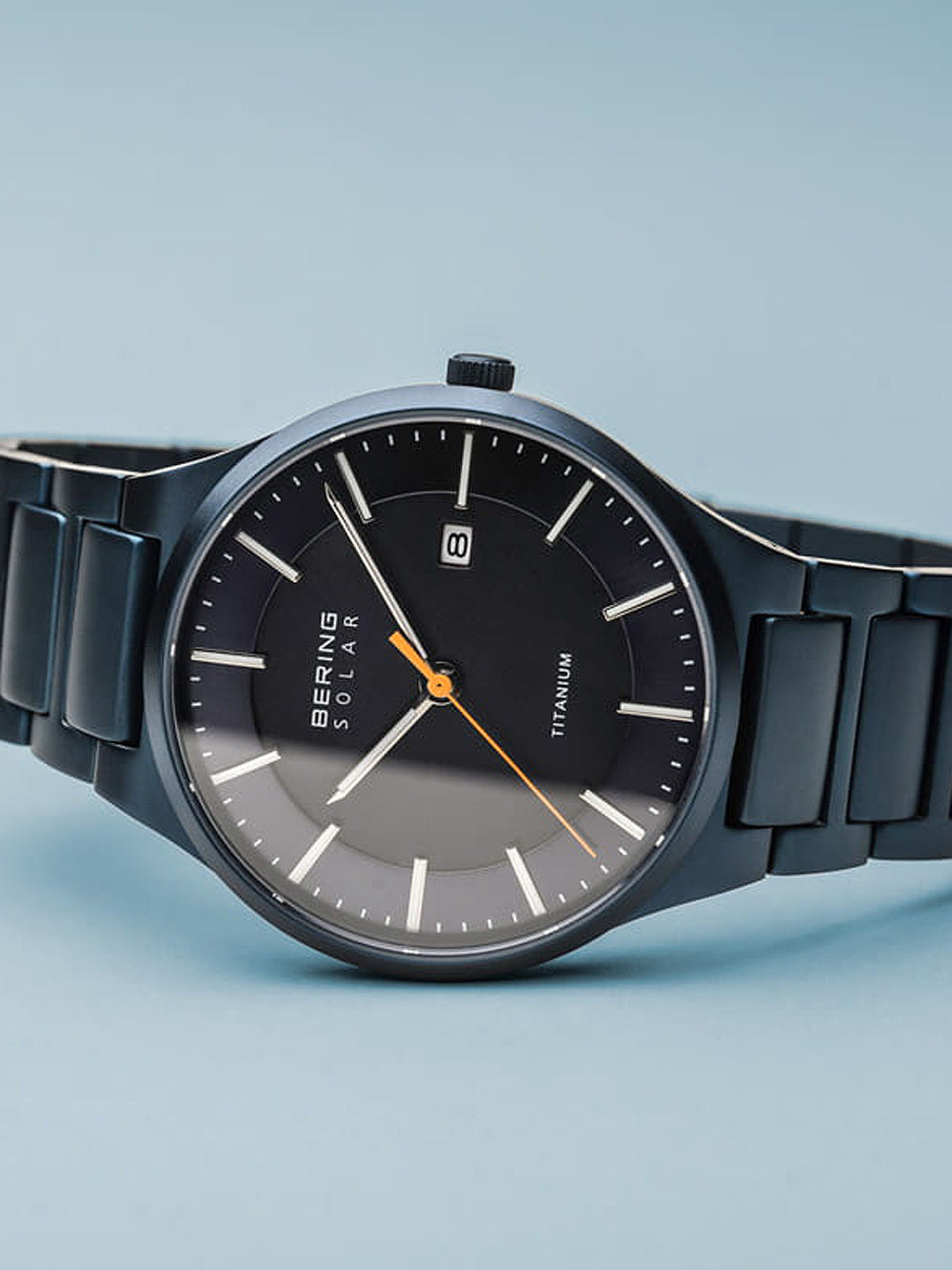 Bering 15239-797 Titanium Solar 39mm 10ATM