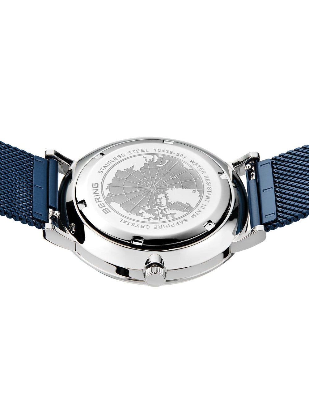 Bering 15439-307 vyriškas laikrodis solar vyriškas laikrodis 40mm 10ATM
