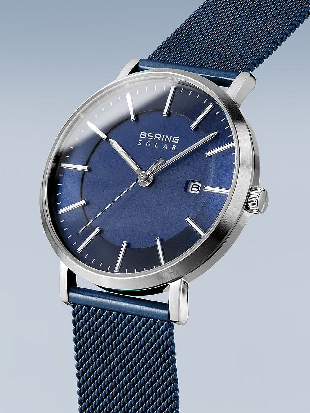 Bering 15439-307 vyriškas laikrodis solar vyriškas laikrodis 40mm 10ATM