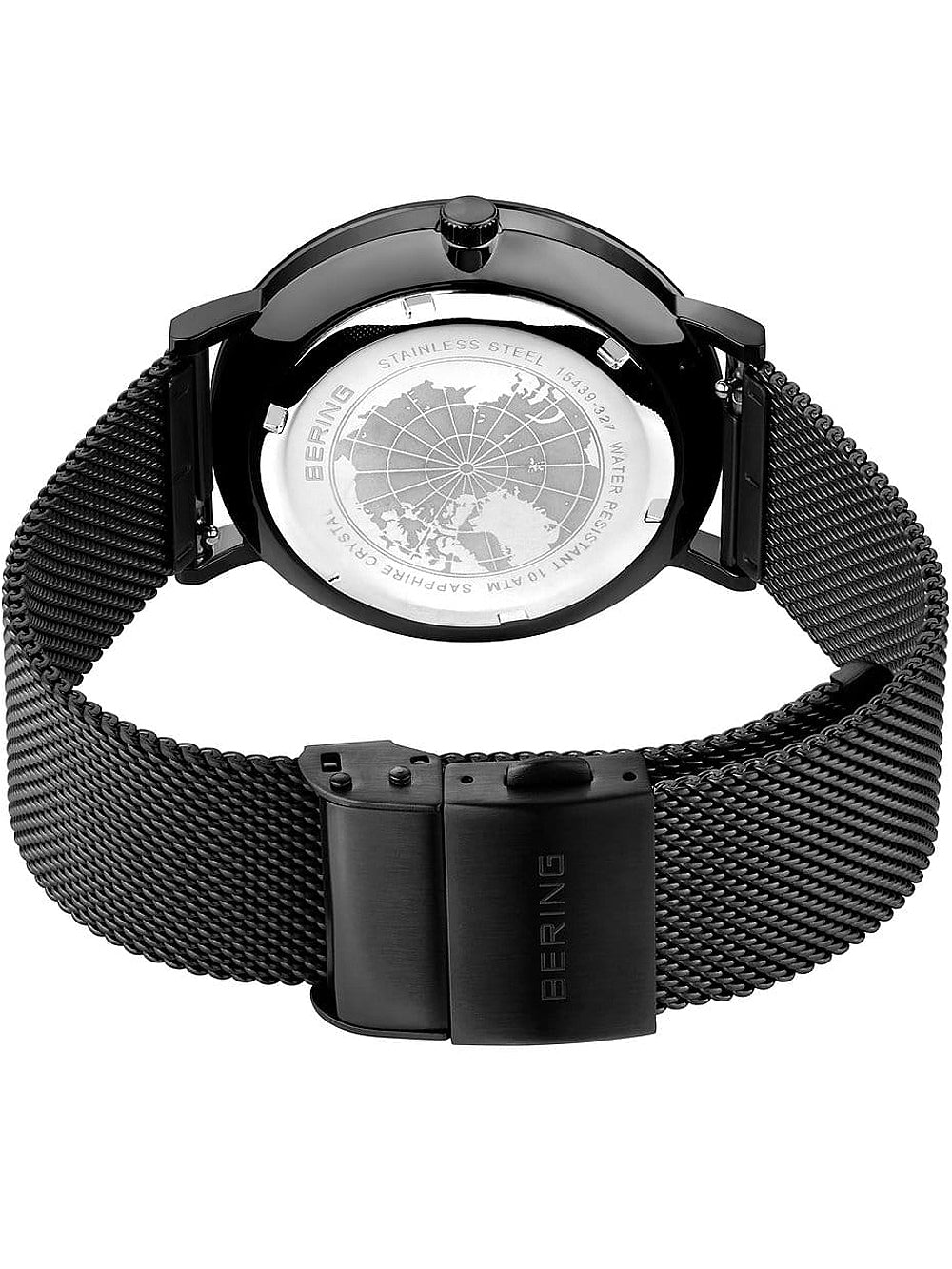 Bering 15439-327 vyriškas laikrodis solar vyriškas laikrodis 40mm 10ATM