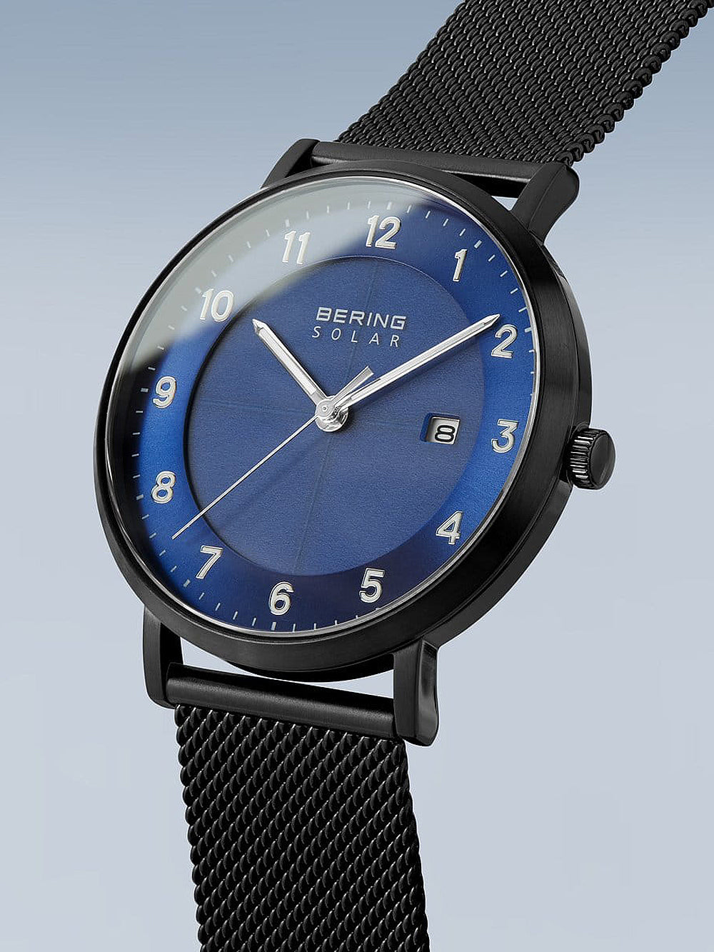 Bering 15439-327 vyriškas laikrodis solar vyriškas laikrodis 40mm 10ATM