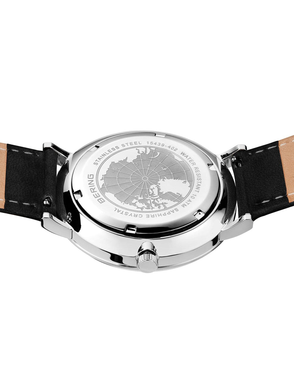 Bering 15439-402 vyriškas laikrodis solar vyriškas laikrodis 40mm 10ATM