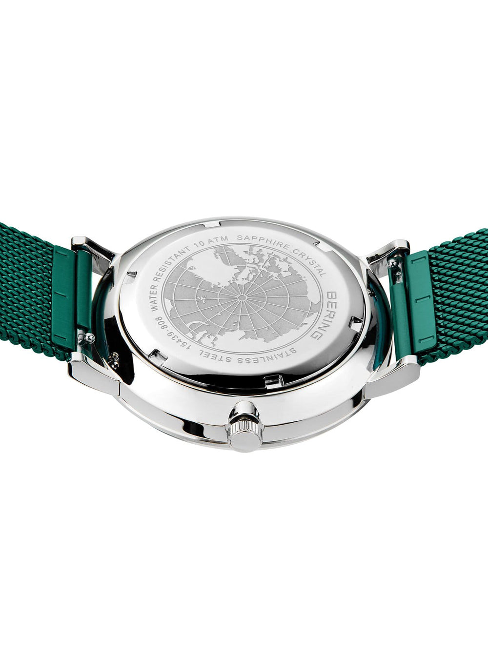 Bering 15439-808 vyriškas laikrodis solar vyriškas laikrodis 40mm 10ATM