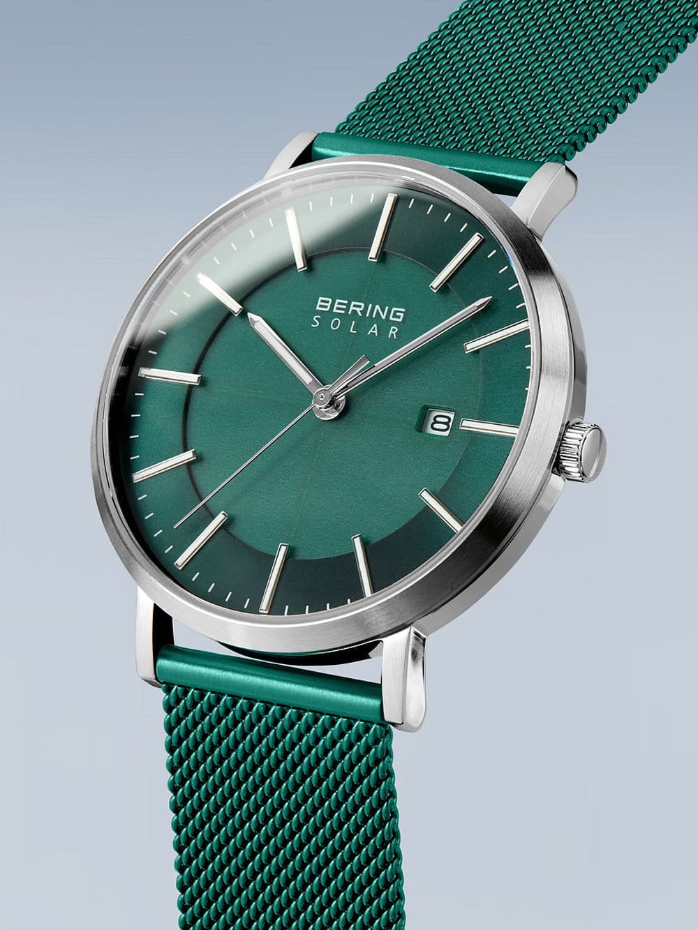 Bering 15439-808 vyriškas laikrodis solar vyriškas laikrodis 40mm 10ATM