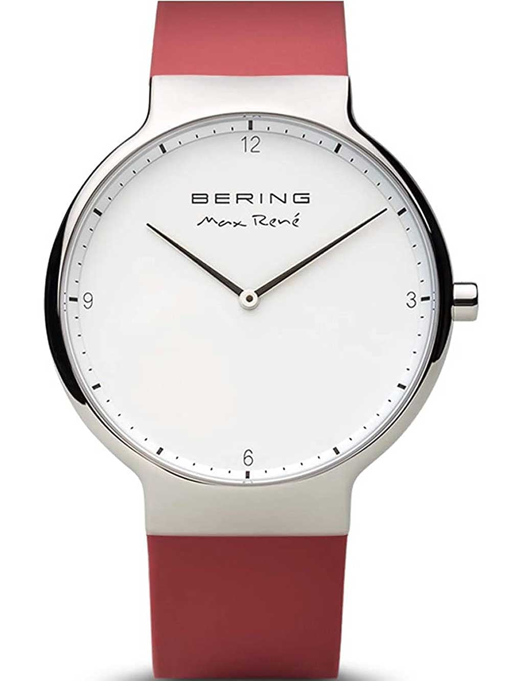 Bering 15540-500 Max René silicone vyriškas laikrodis 40mm 5ATM