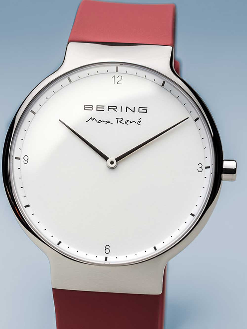 Bering 15540-500 Max René silicone vyriškas laikrodis 40mm 5ATM