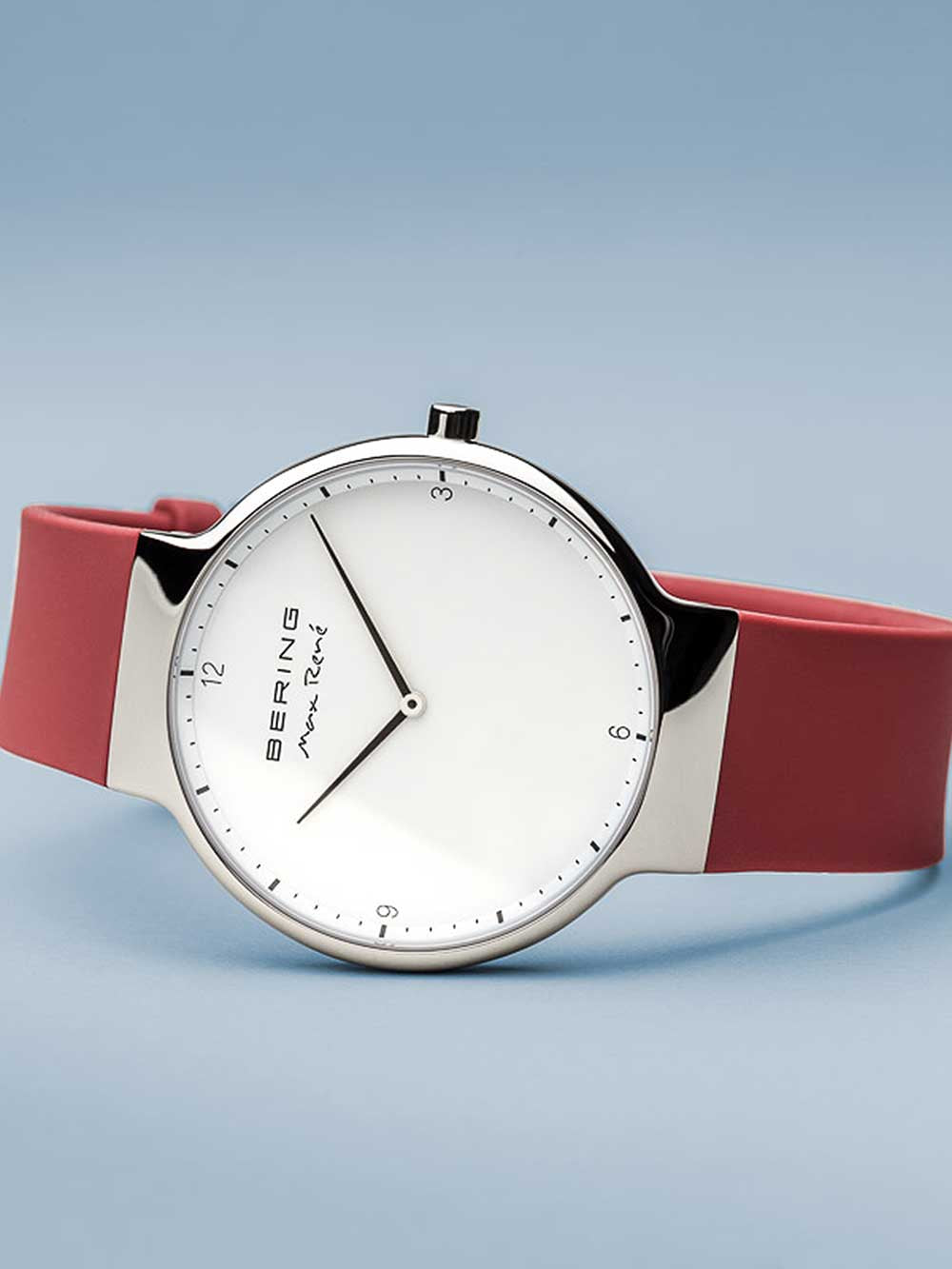 Bering 15540-500 Max René silicone vyriškas laikrodis 40mm 5ATM