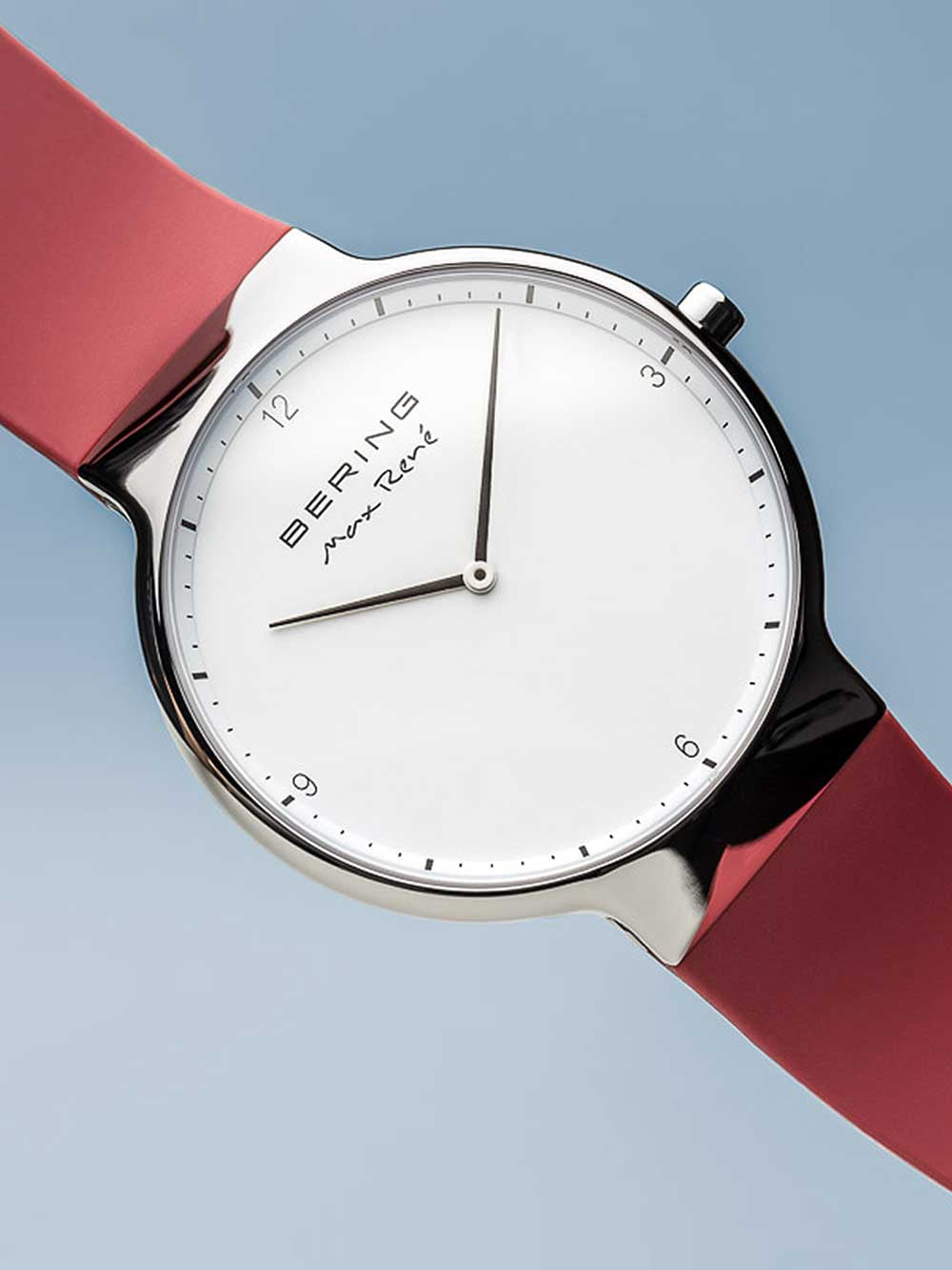 Bering 15540-500 Max René silicone vyriškas laikrodis 40mm 5ATM