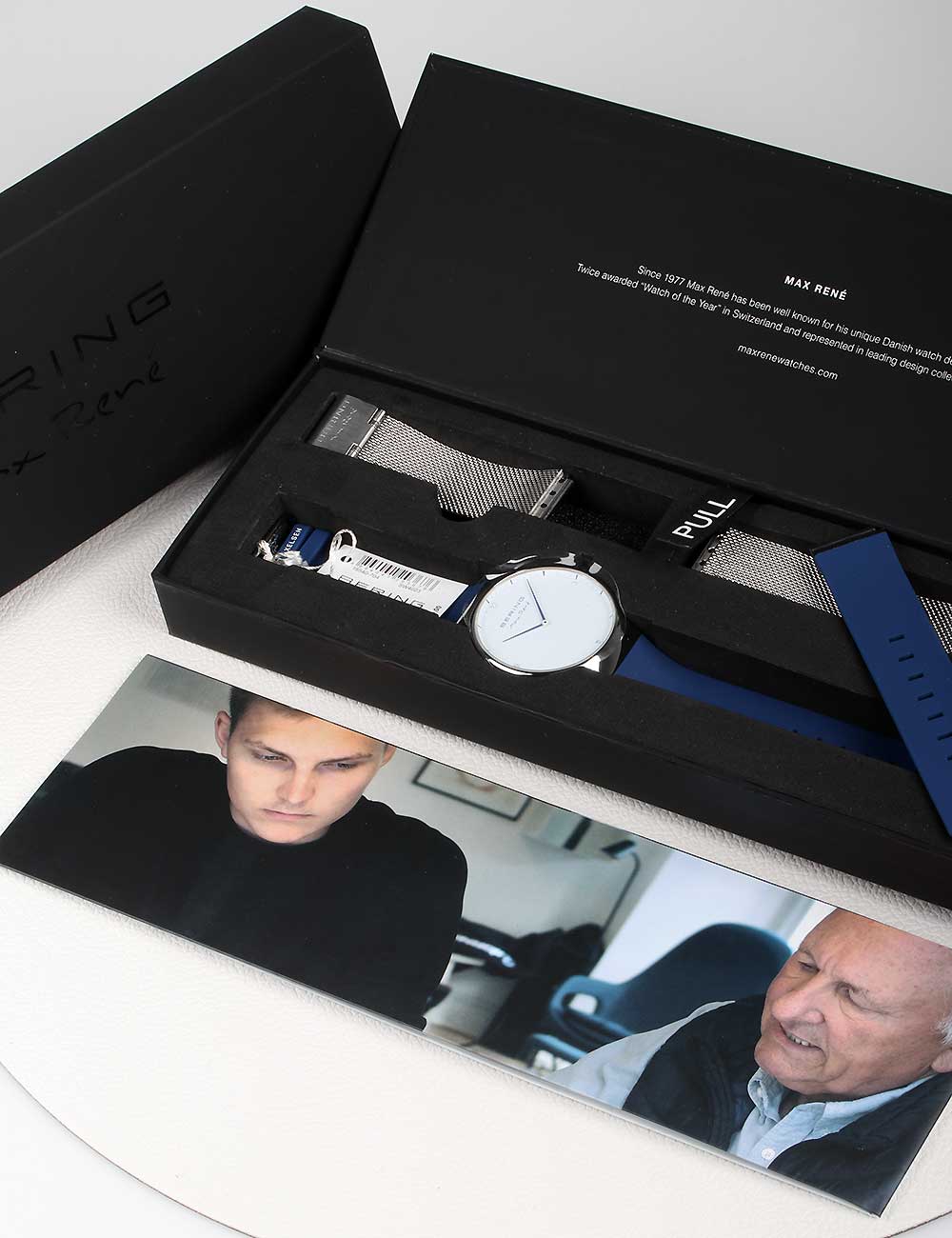 Bering 15540-704-VA Max René vyriškas laikrodis 40mm 5ATM