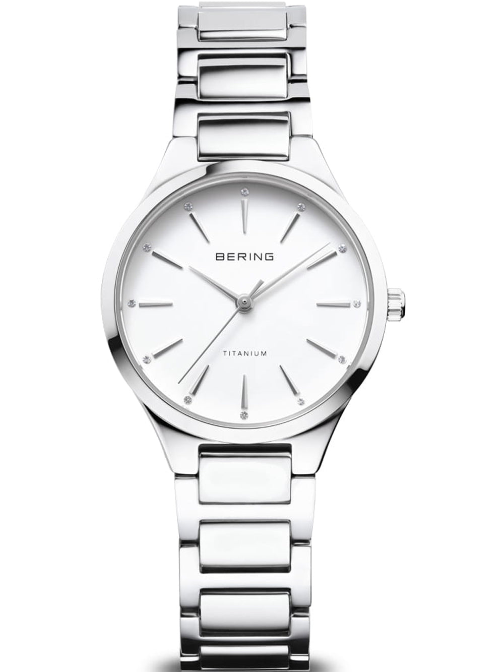 Bering 15630-704 moteriškas laikrodis Titanium 30mm 10ATM