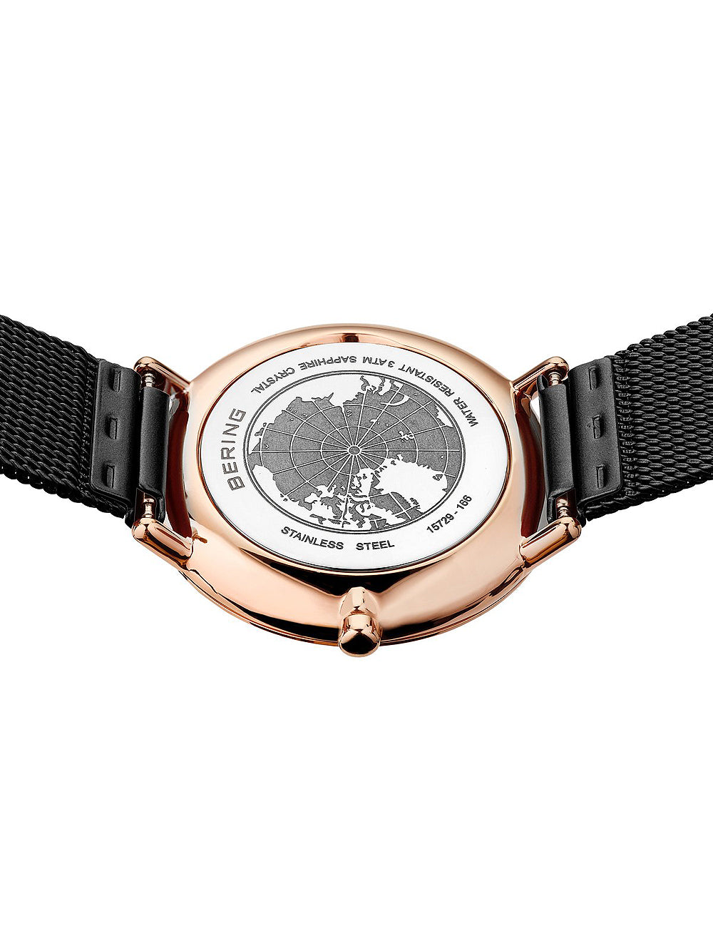 Bering 15729-166 moteriškas laikrodis Ultra Slim 29mm 3ATM