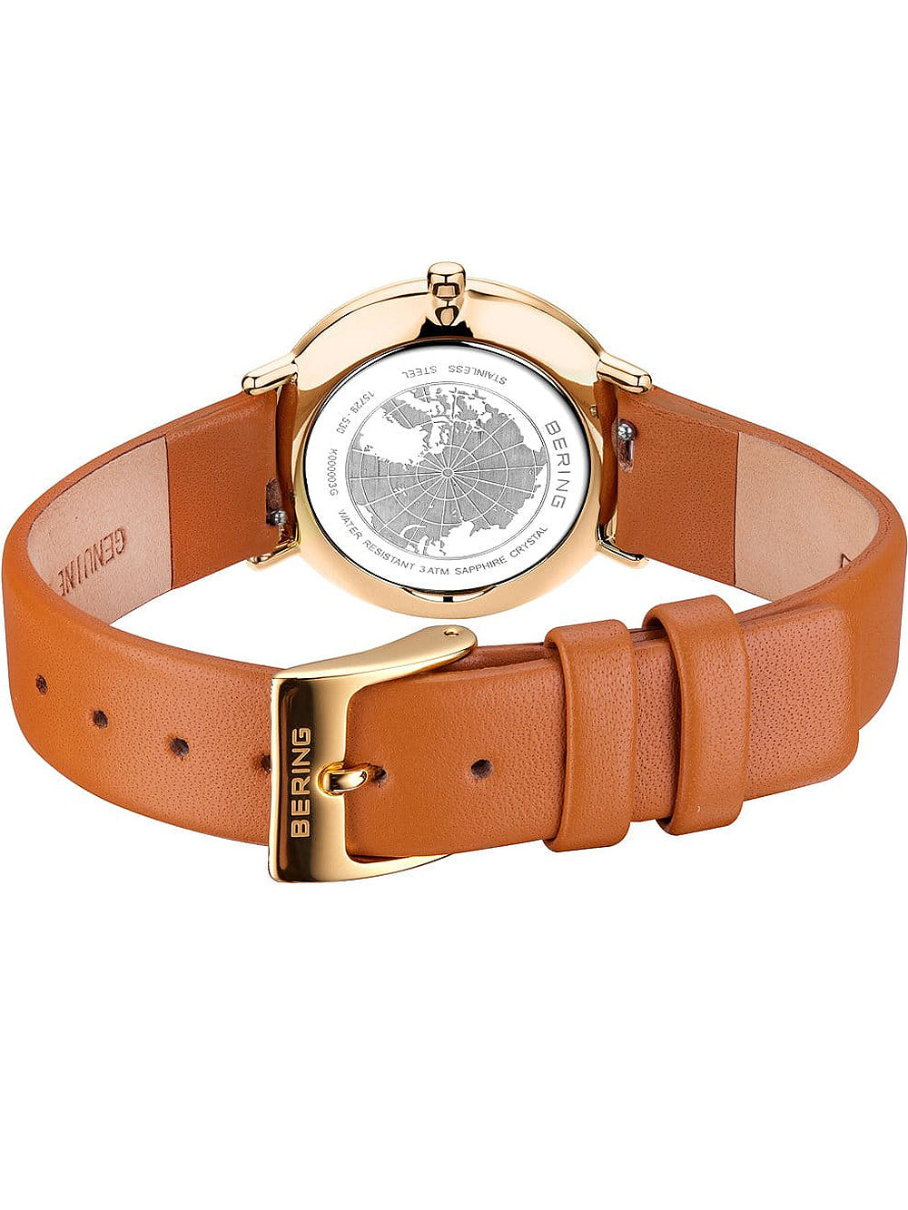 Bering 15729-530 moteriškas laikrodis Ultra Slim 29mm 3ATM