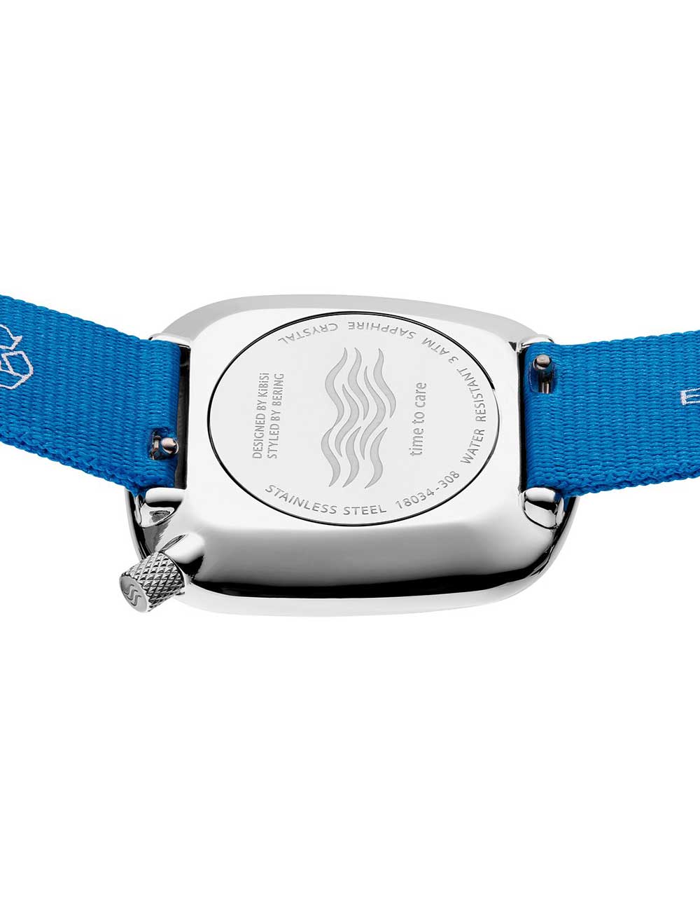 Bering 18034-308 moteriškas laikrodis Pebble 34mm 3ATM