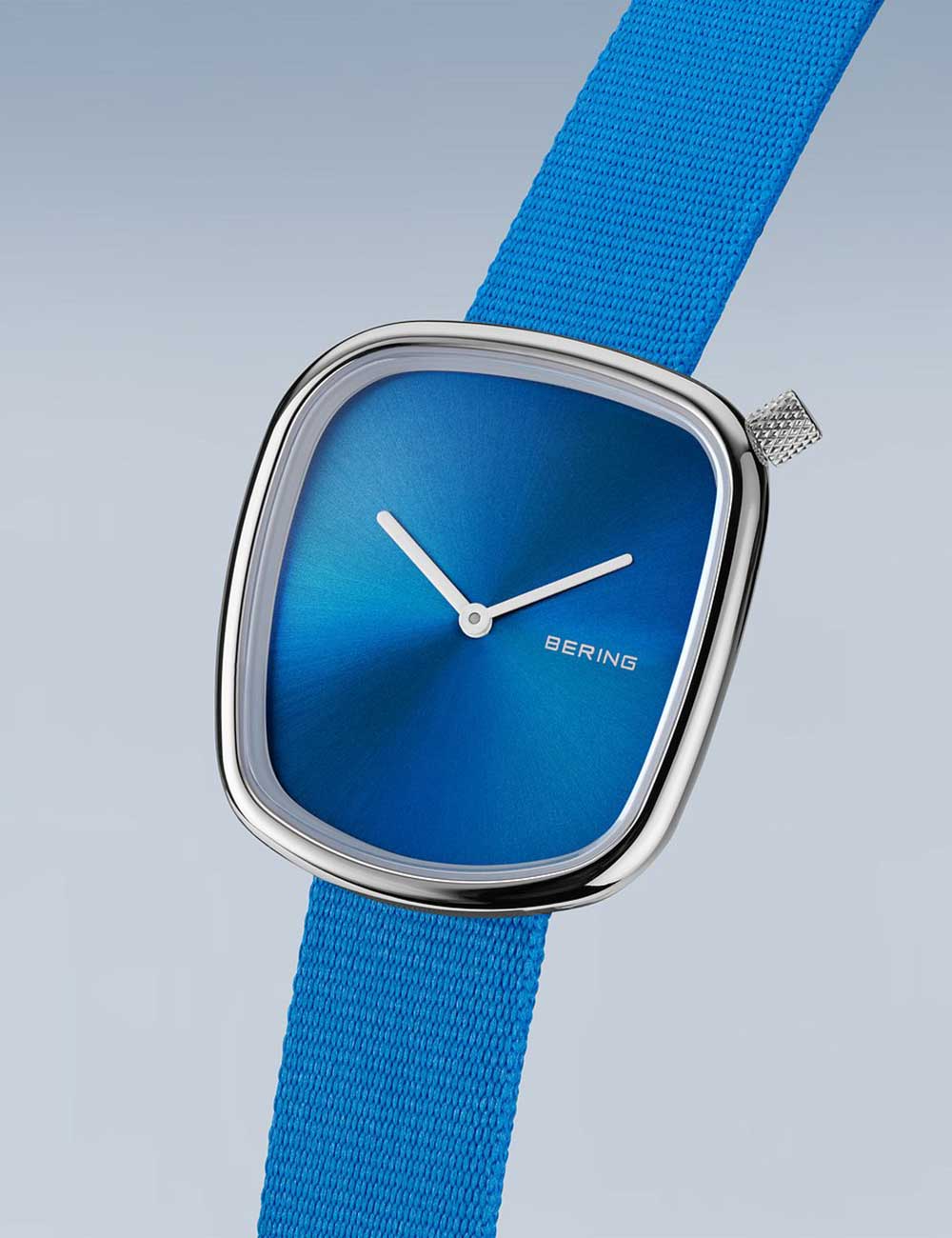 Bering 18034-308 moteriškas laikrodis Pebble 34mm 3ATM