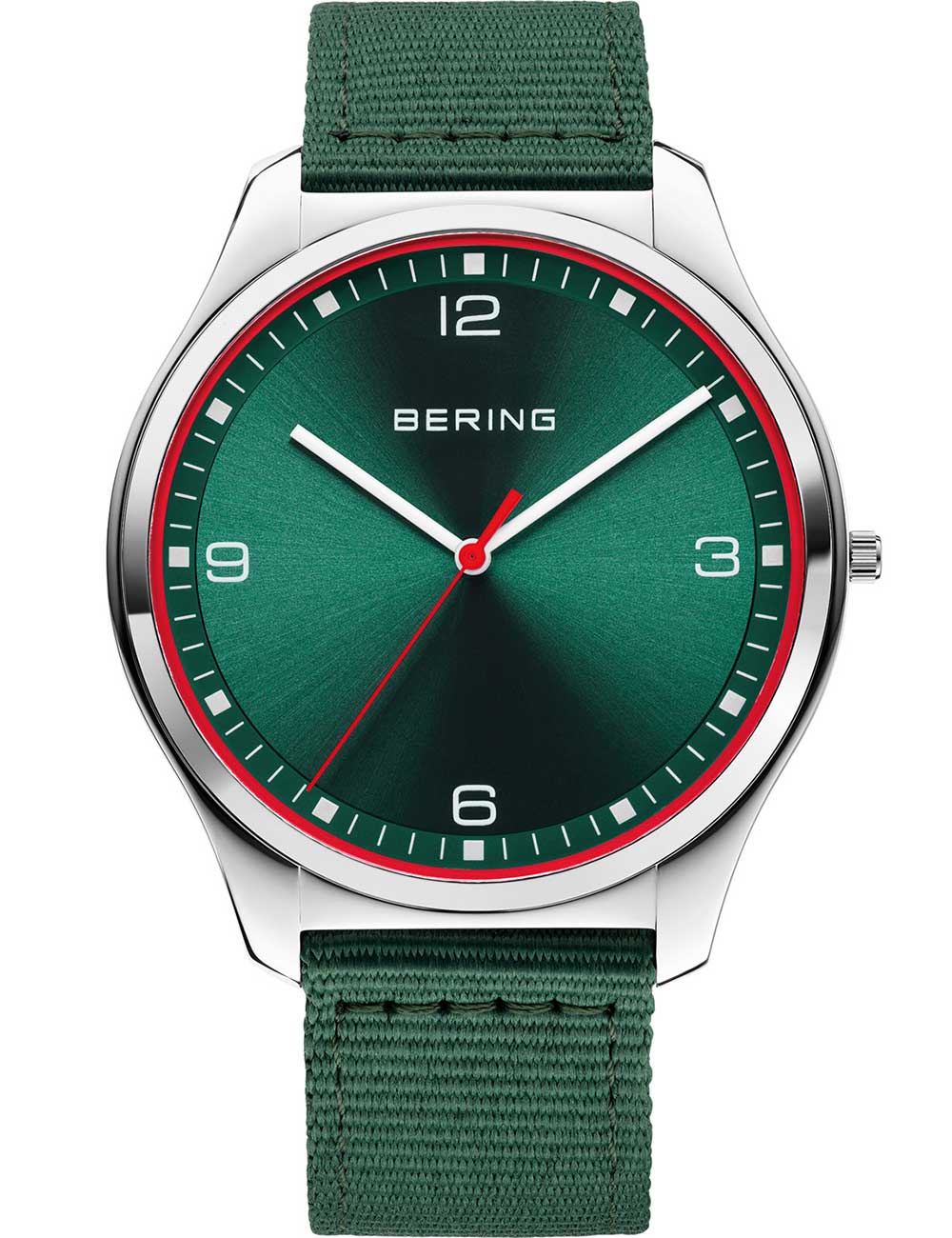 Bering 18342-508 vyriškas laikrodis Ocean Ultra Slim #tide 42mm 3ATM