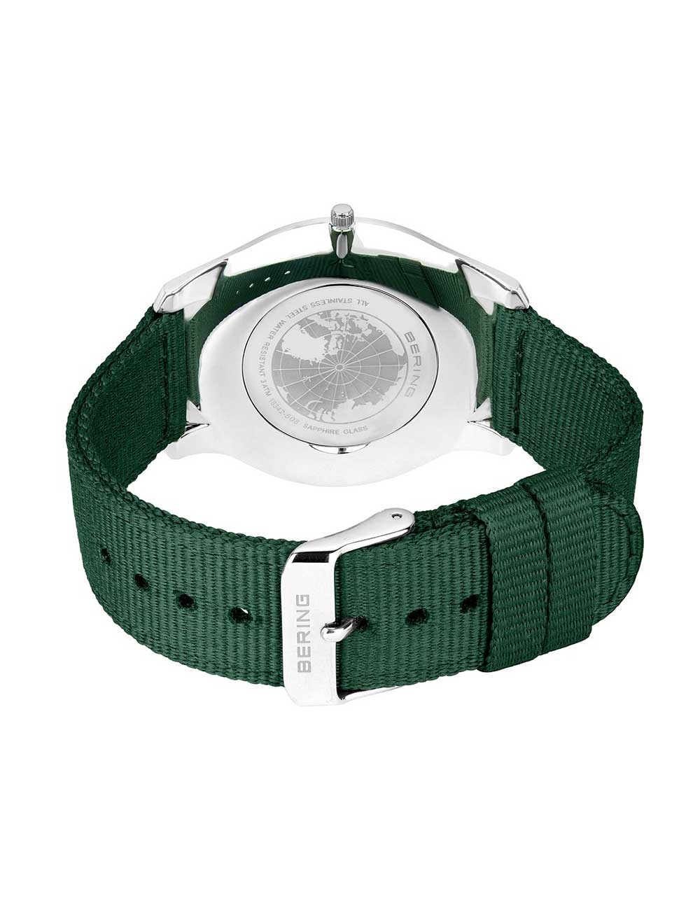 Bering 18342-508 vyriškas laikrodis Ocean Ultra Slim #tide 42mm 3ATM