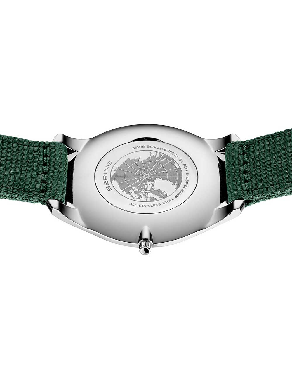 Bering 18342-508 vyriškas laikrodis Ocean Ultra Slim #tide 42mm 3ATM