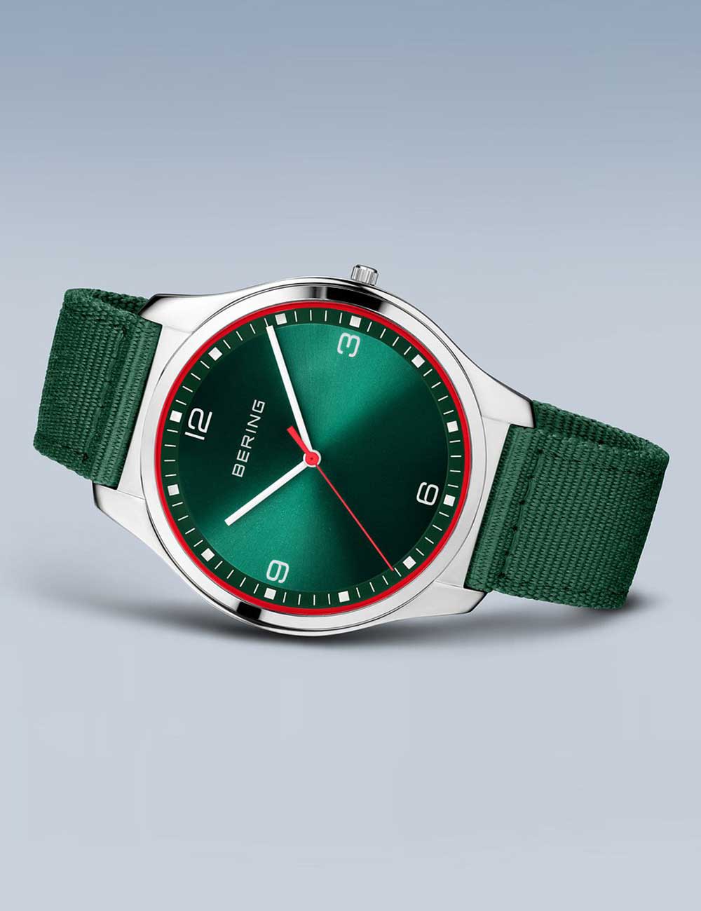 Bering 18342-508 vyriškas laikrodis Ocean Ultra Slim #tide 42mm 3ATM