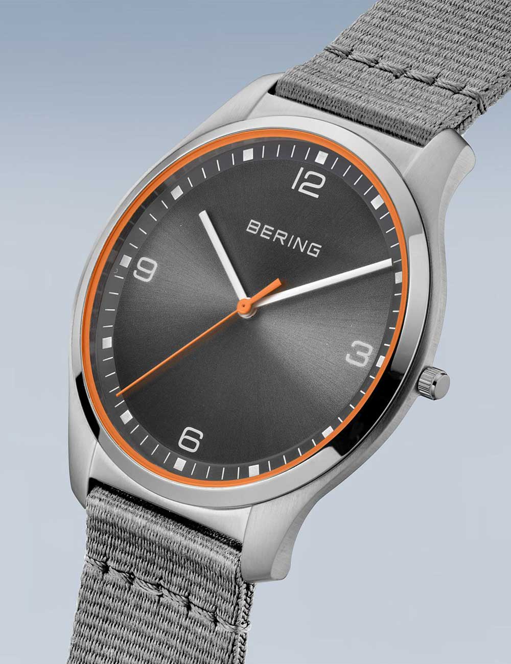 Bering 18342-577 vyriškas laikrodis Ocean Ultra Slim #tide 42mm 3ATM