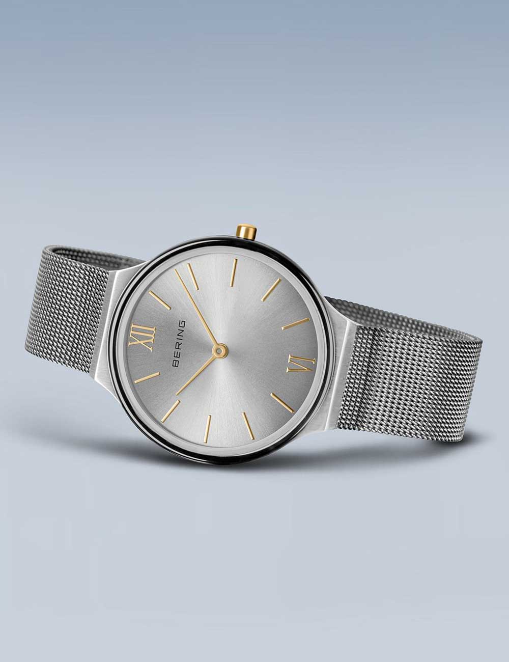 Bering 18434-010 moteriškas laikrodis Ultra-Slim 34mm 3ATM