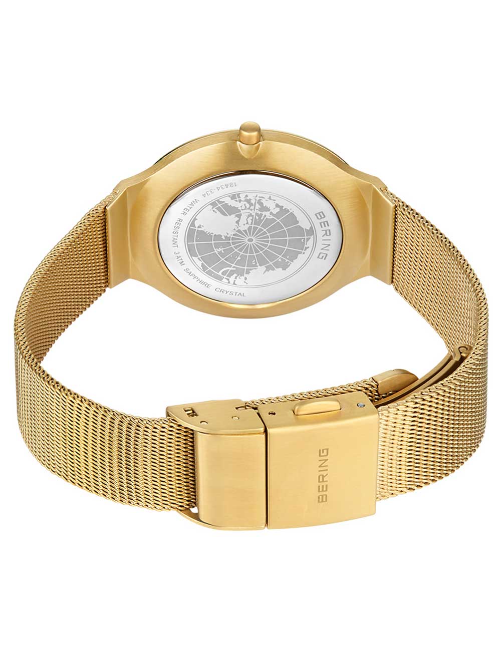 Bering 18434-334 moteriškas laikrodis Ultra-Slim 34mm 3ATM