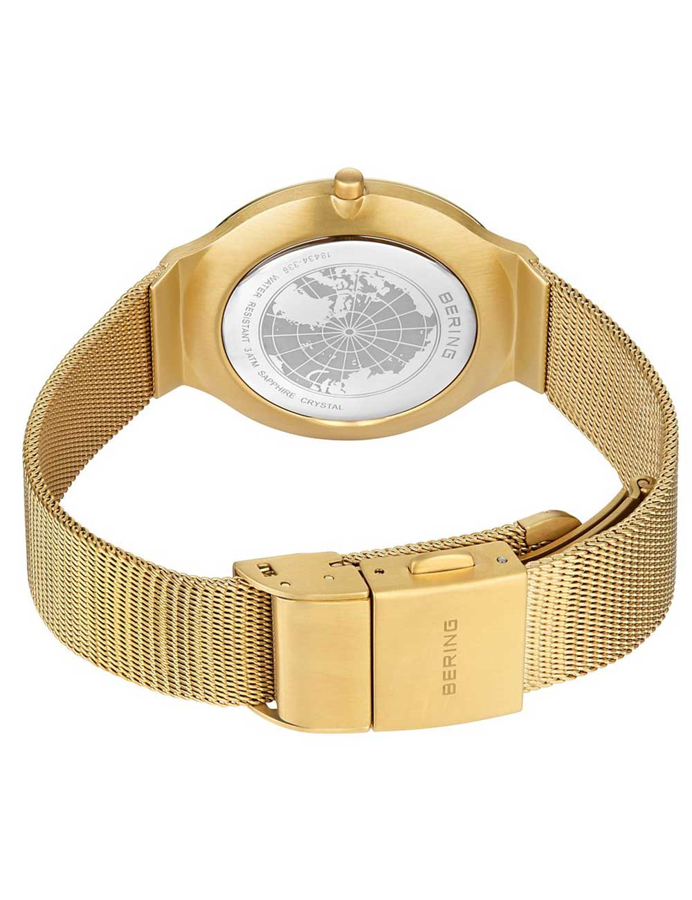 Bering 18434-336 moteriškas laikrodis Ultra-Slim 34mm 3ATM