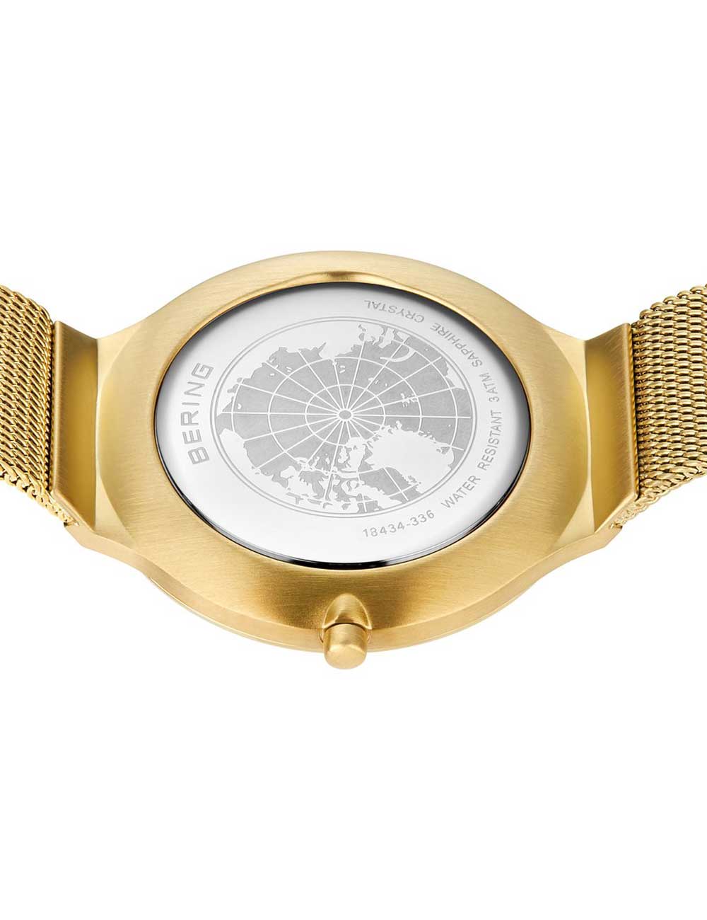 Bering 18434-336 moteriškas laikrodis Ultra-Slim 34mm 3ATM