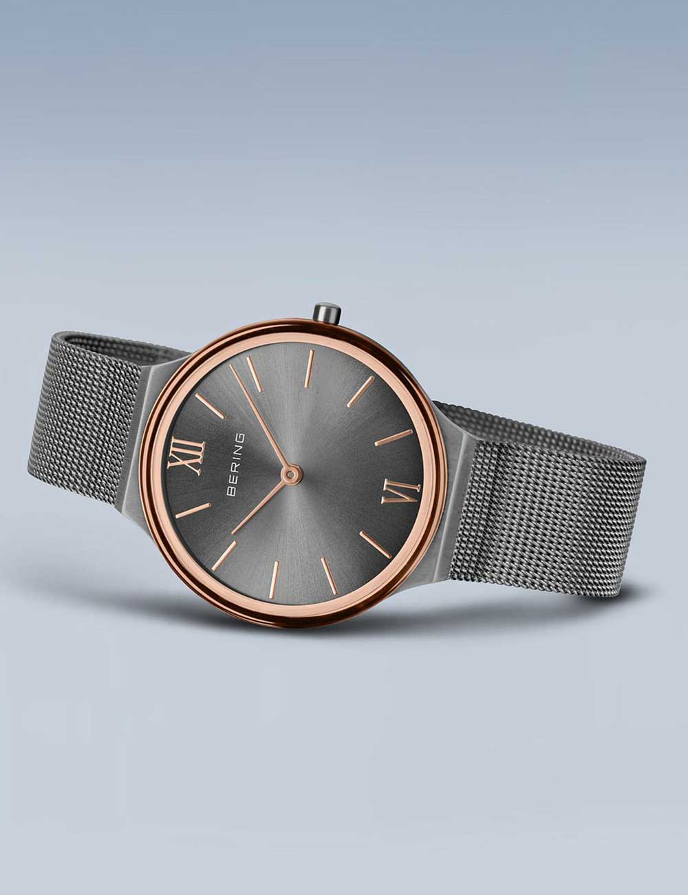 Bering 18434-369 moteriškas laikrodis Ultra-Slim 34mm 3ATM