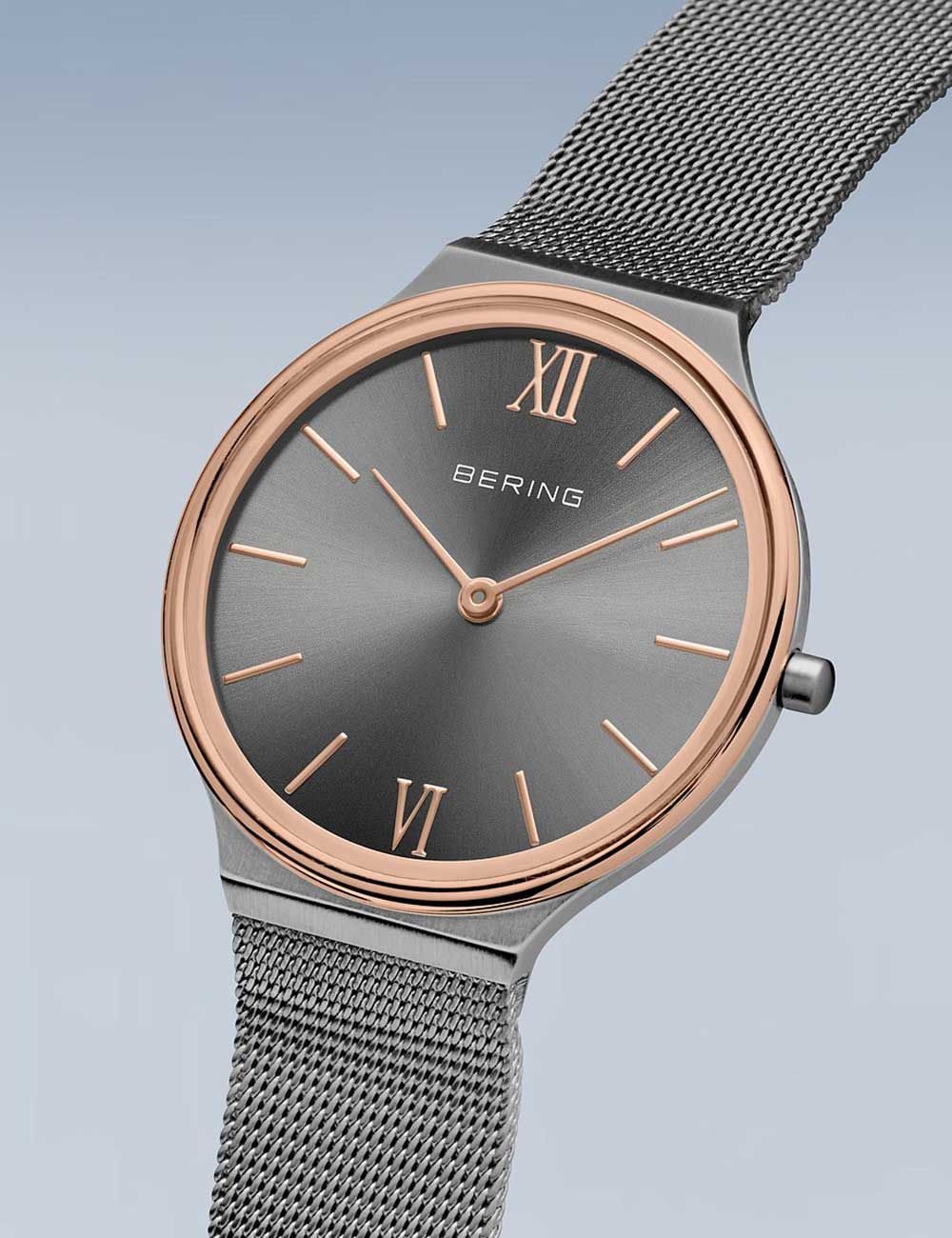 Bering 18434-369 moteriškas laikrodis Ultra-Slim 34mm 3ATM