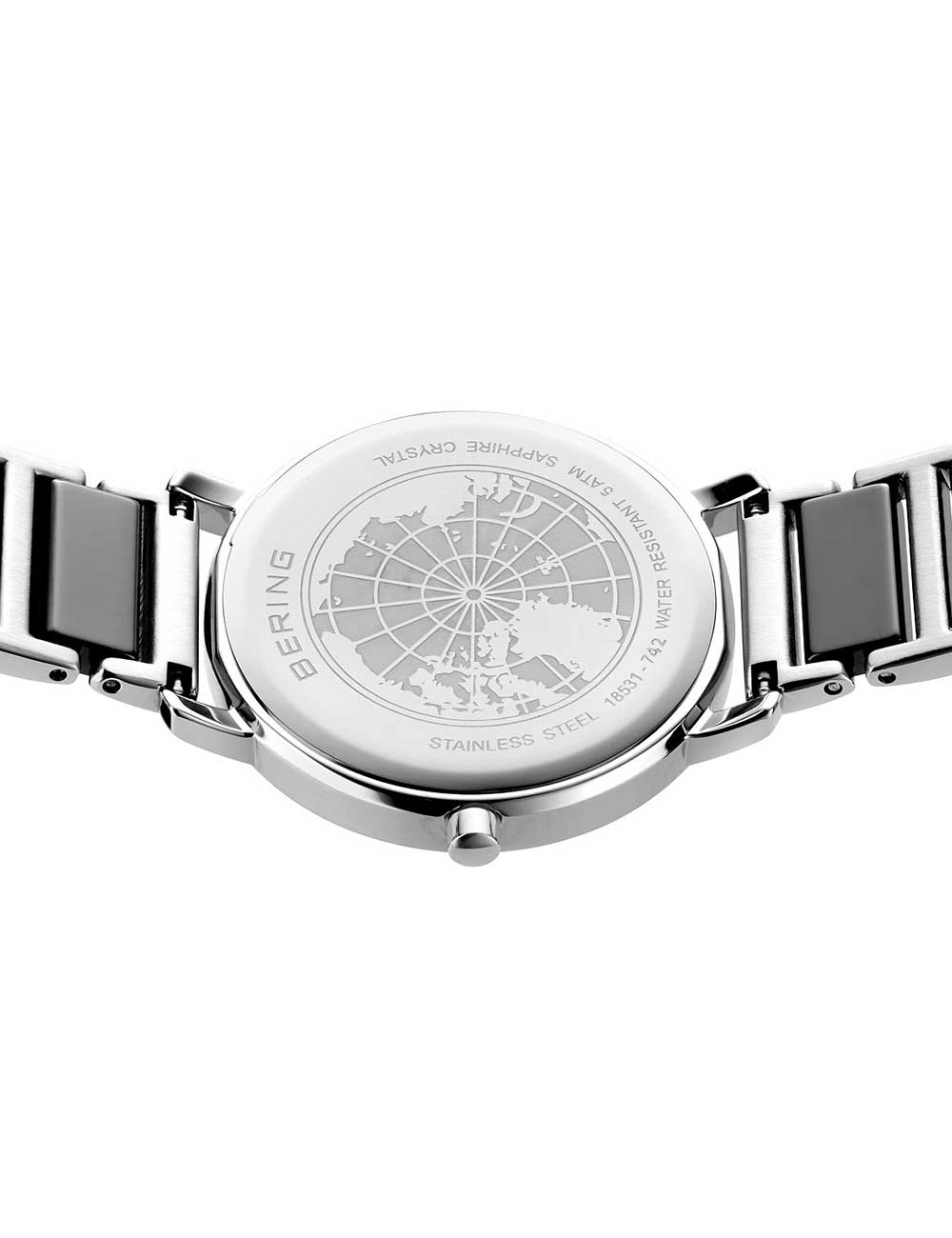 Bering 18531-742 Ceramic moteriškas laikrodis 39mm 5ATM