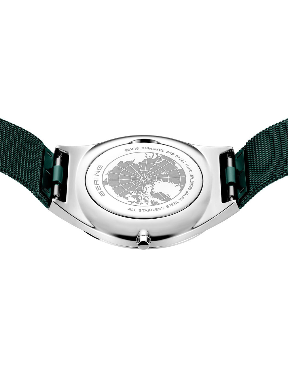 Bering 18740-808 vyriškas laikrodis Ultra Slim vyriškas laikrodis 40mm 3ATM