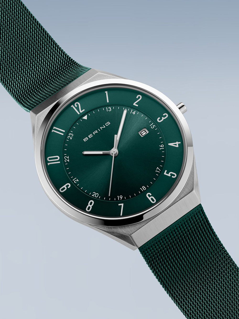 Bering 18740-808 vyriškas laikrodis Ultra Slim vyriškas laikrodis 40mm 3ATM