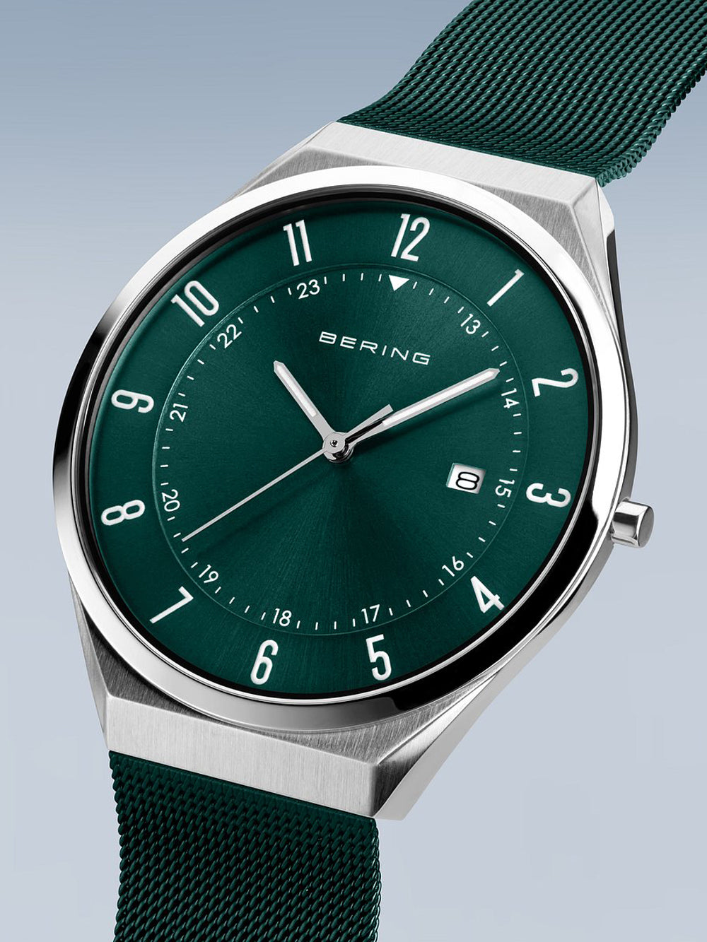 Bering 18740-808 vyriškas laikrodis Ultra Slim vyriškas laikrodis 40mm 3ATM