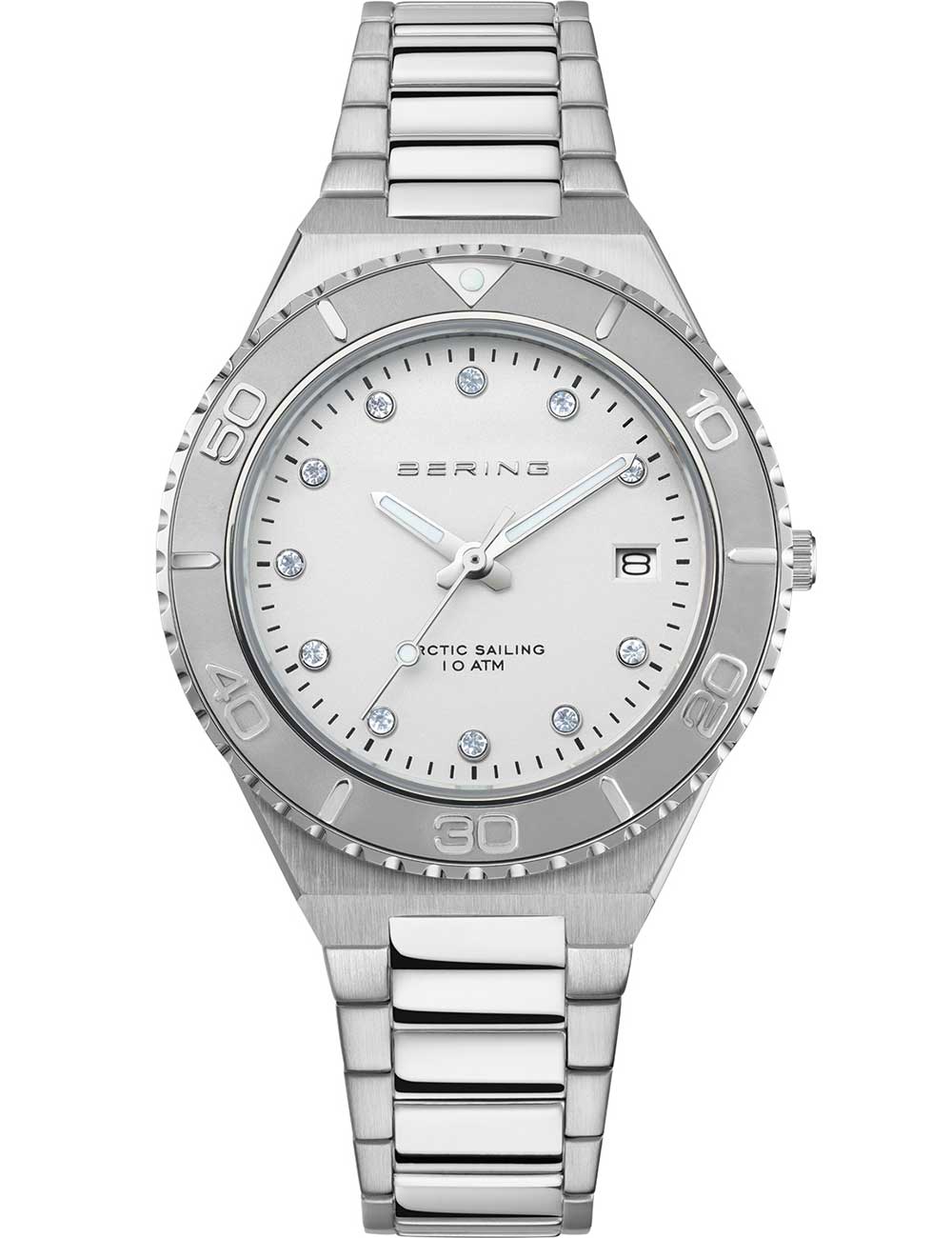 Bering 18936-704 moteriškas laikrodis Classic 36mm 10ATM