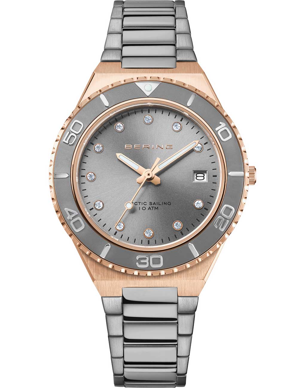 Bering 18936-769 moteriškas laikrodis Classic 36mm 10ATM