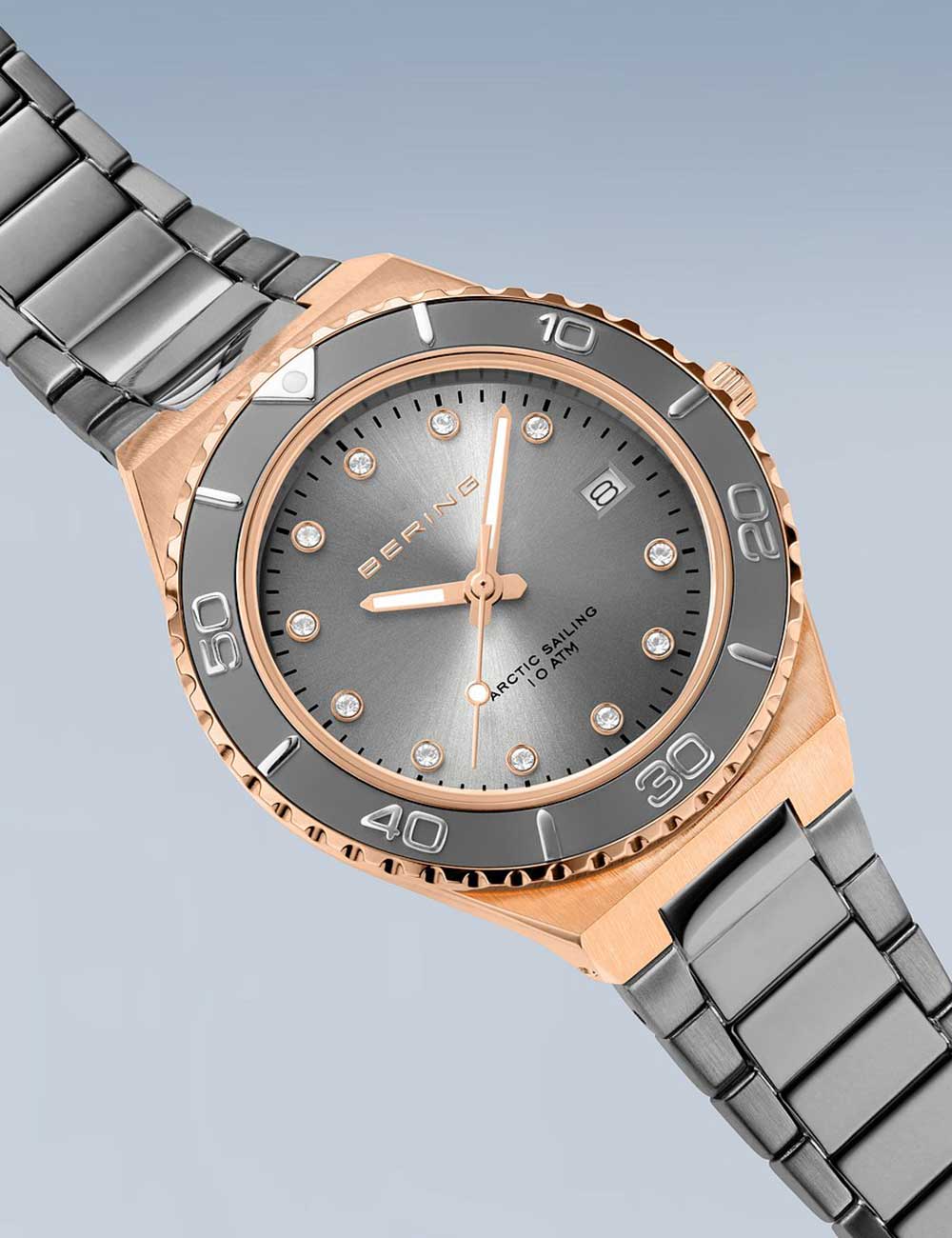 Bering 18936-769 moteriškas laikrodis Classic 36mm 10ATM