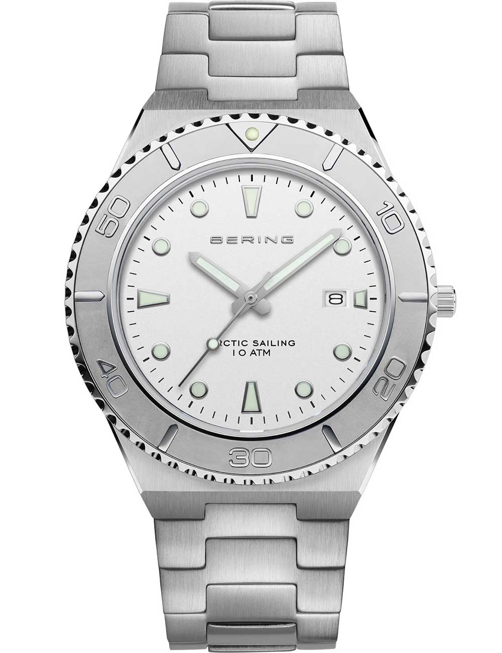 Bering 18940-704 vyriškas laikrodis Classic Sport 40mm 10 ATM
