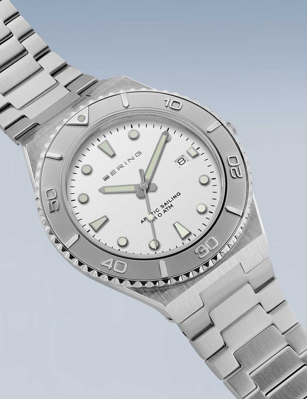 Bering 18940-704 vyriškas laikrodis Classic Sport 40mm 10 ATM