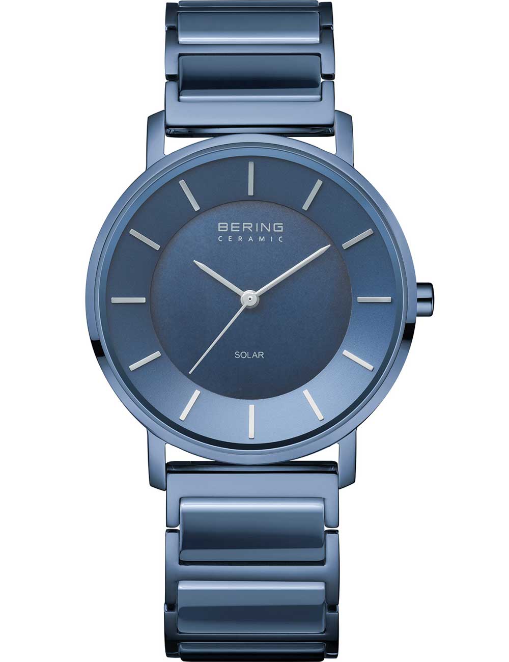 Bering 19535-797 moteriškas laikrodis Ceramic Solar 35mm 3ATM