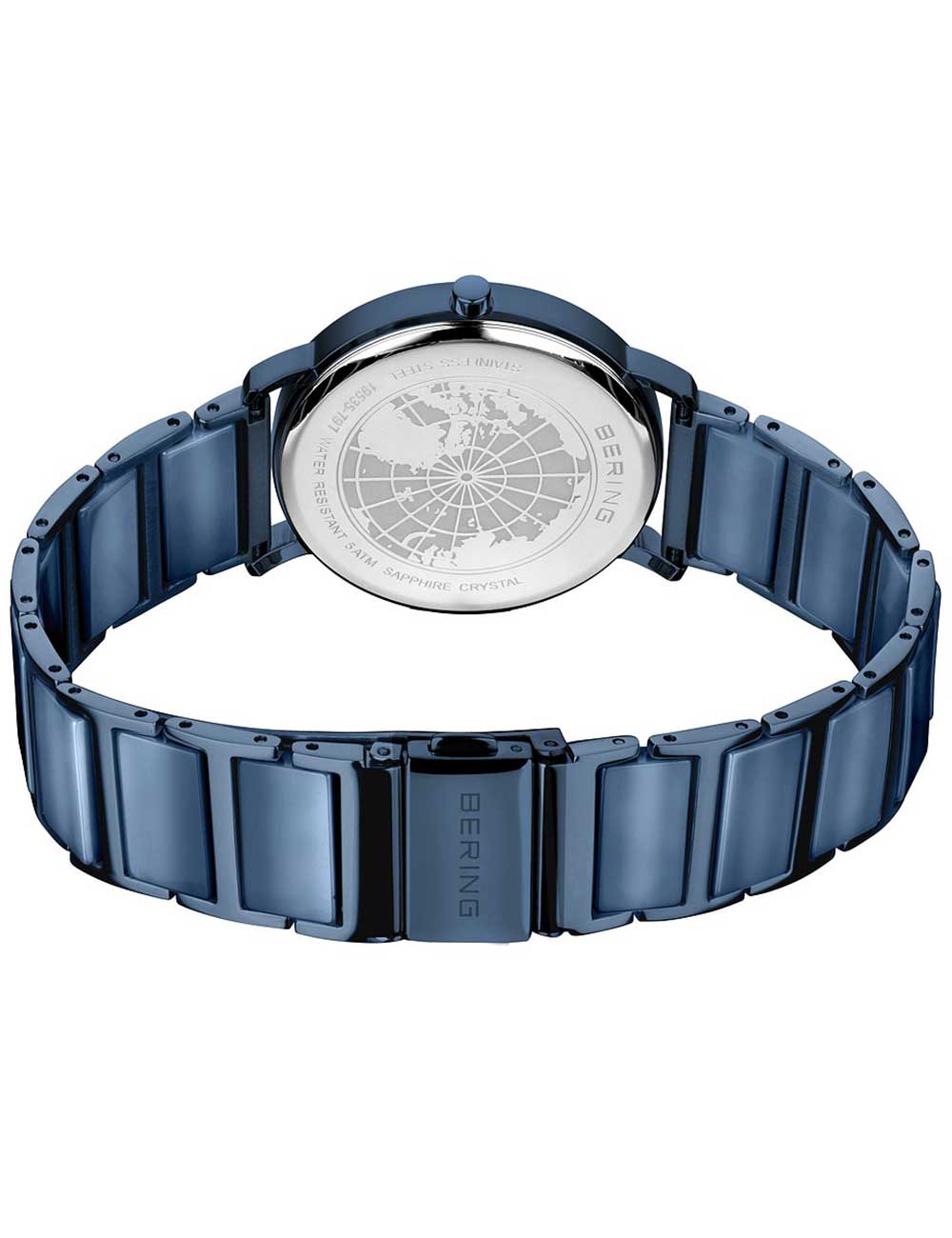 Bering 19535-797 moteriškas laikrodis Ceramic Solar 35mm 3ATM