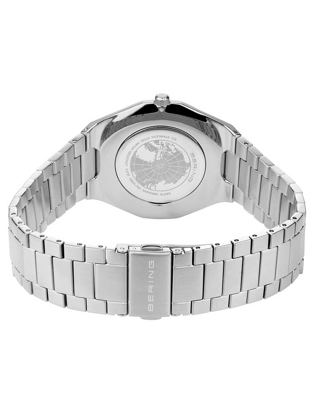 Bering 19641-700 vyriškas laikrodis Classic 41mm 3ATM