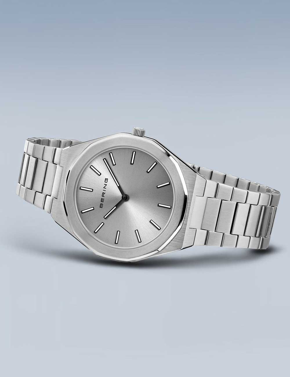 Bering 19641-700 vyriškas laikrodis Classic 41mm 3ATM