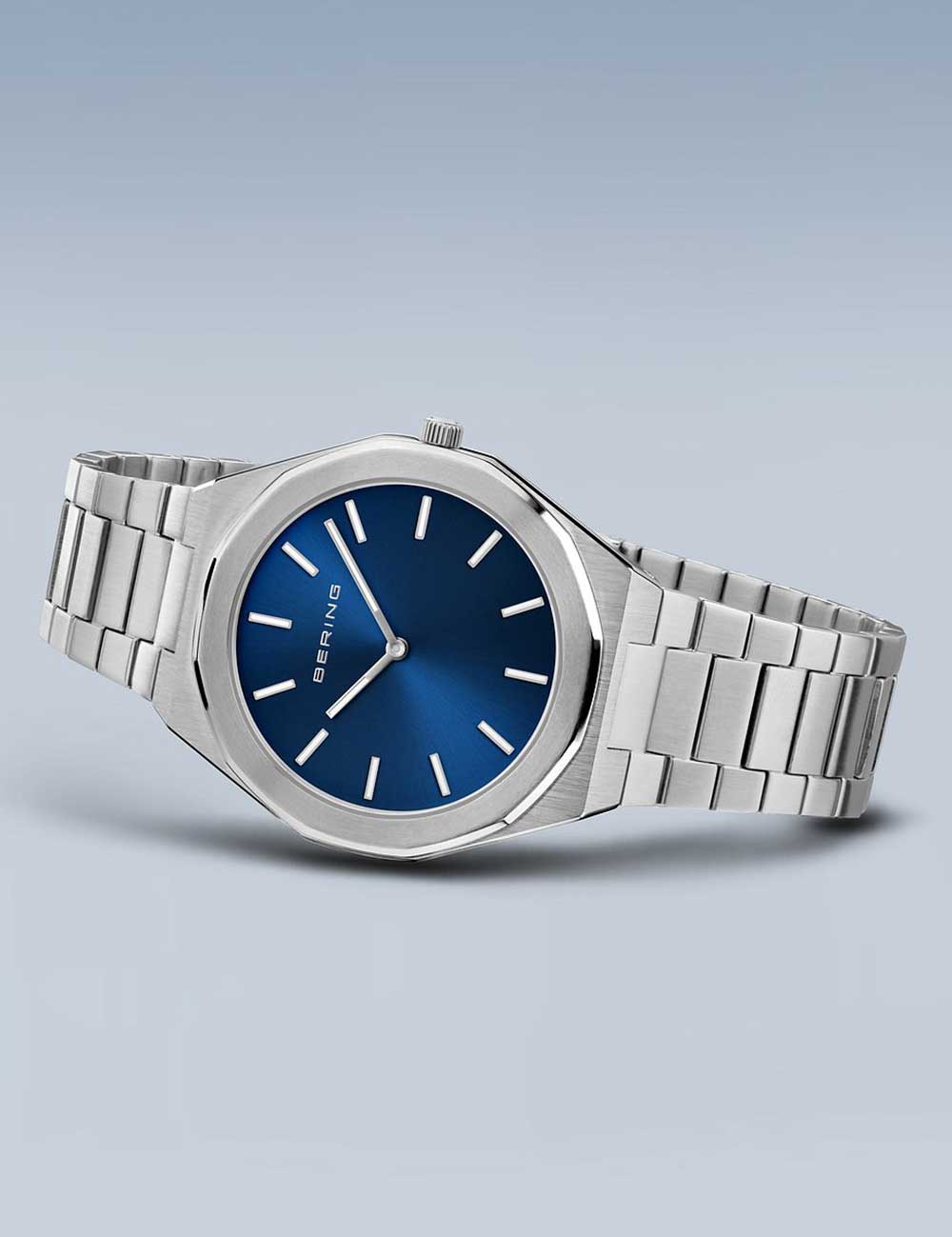 Bering 19641-707 vyriškas laikrodis Classic 41mm 3ATM