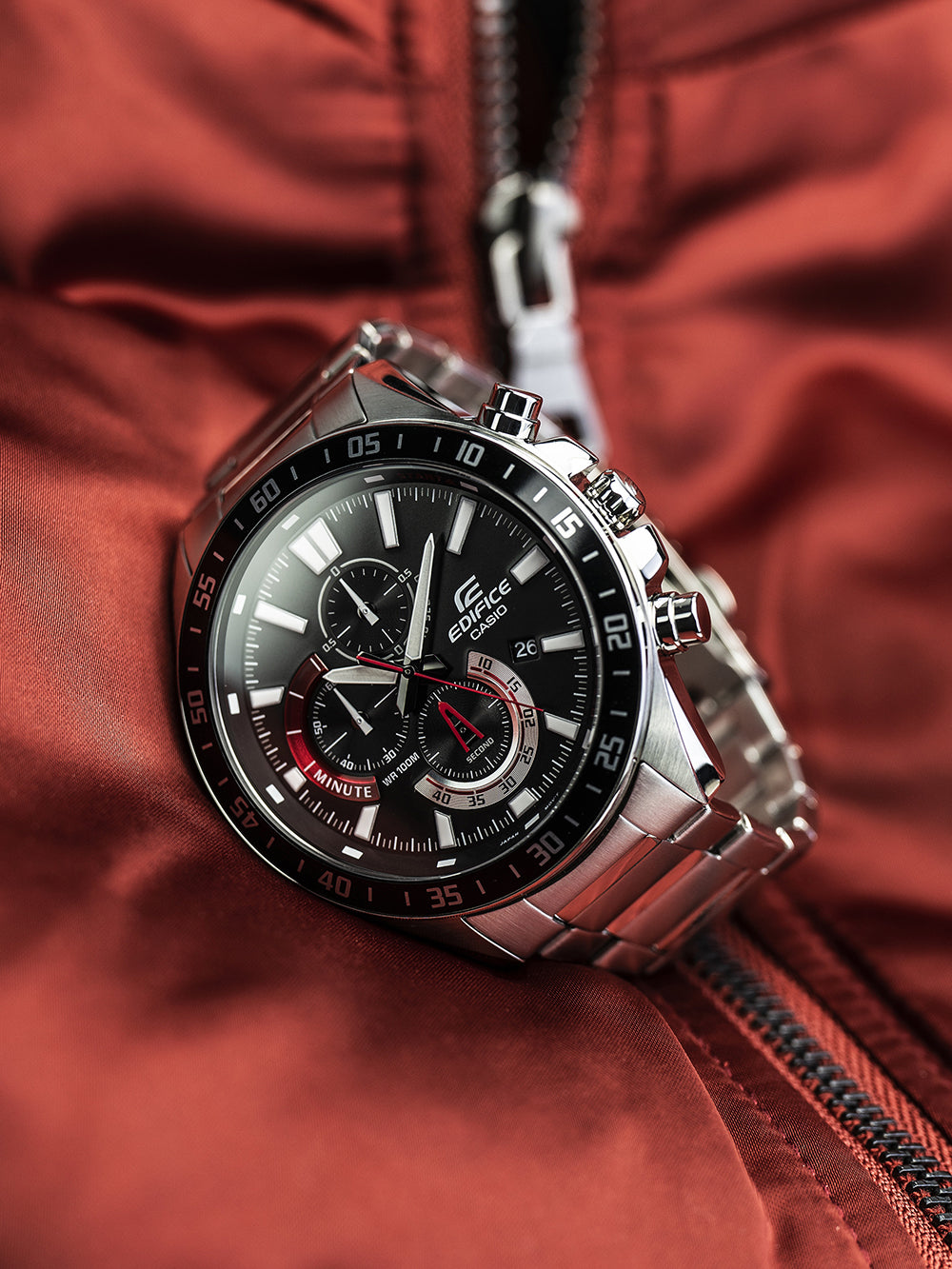 Casio EFV-620D-1A4VUEF Edifice vyriškas laikrodis 49mm 10ATM