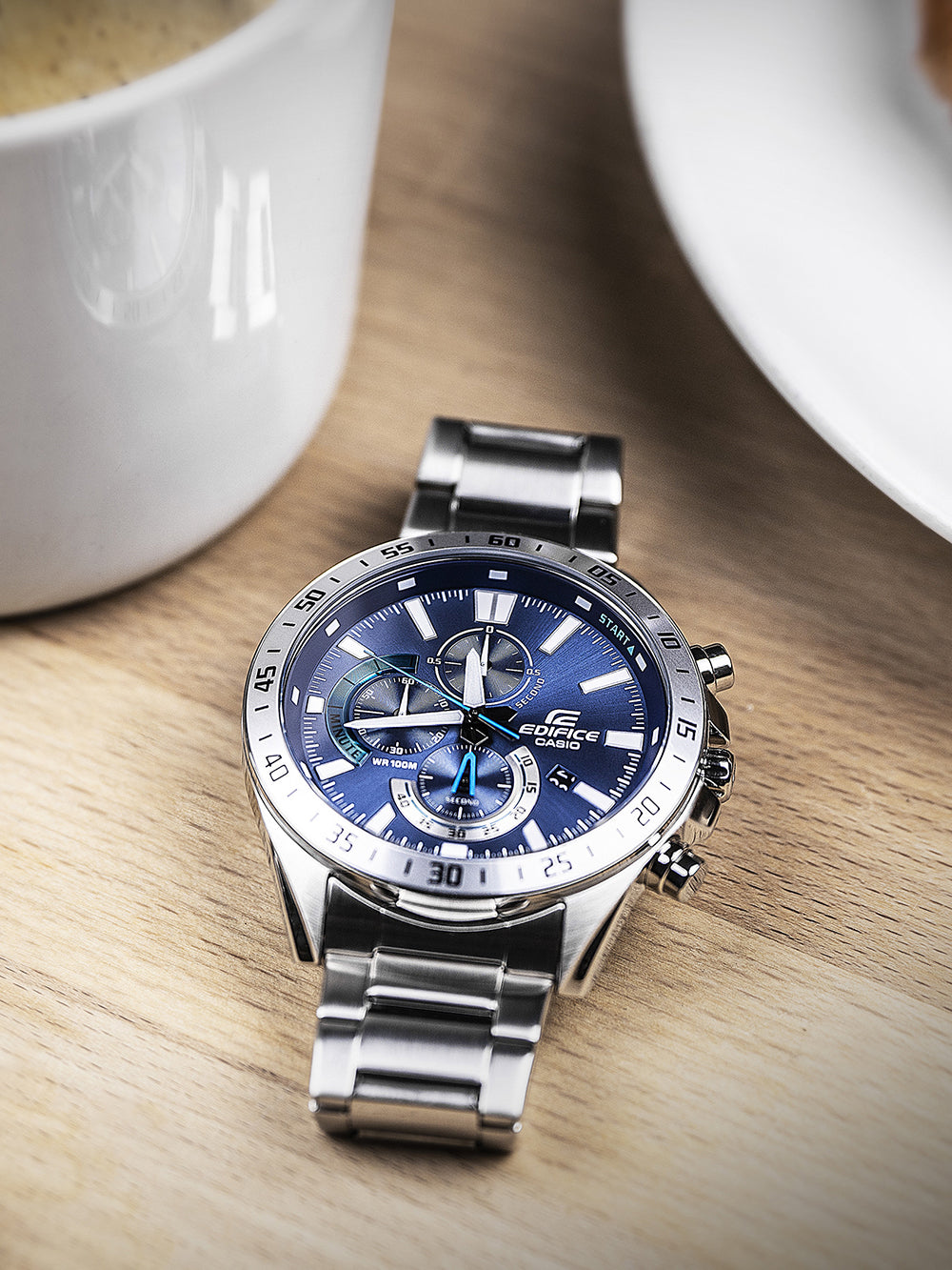 Casio EFV-620D-2AVUEF Edifice vyriškas laikrodis 49mm 10ATM