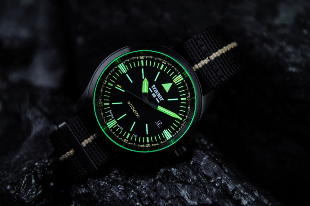 Traser 110755 P67 Officer Automatic vyriškas laikrodis 45mm 10ATM