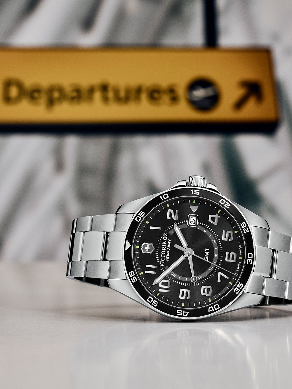 Victorinox 241930 Field Force GMT vyriškas laikrodis 42mm 10ATM