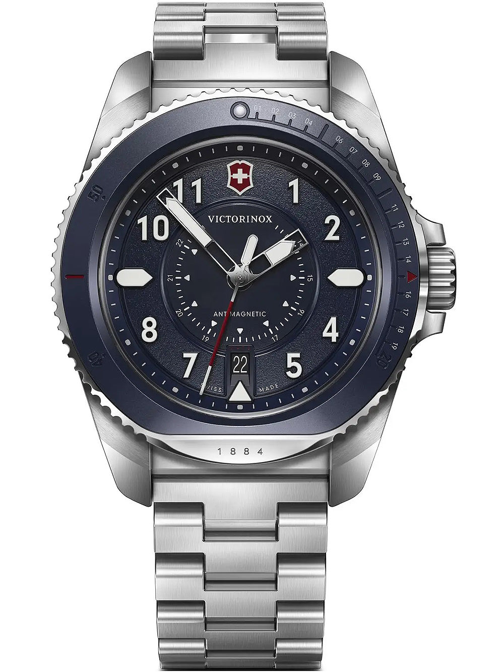 Victorinox 241978 Journey 1884 vyriškas laikrodis 43mm 20ATM